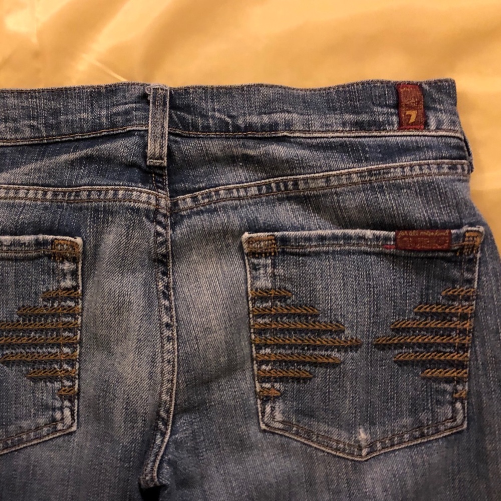7 For All Mankind Colette straight leg jeans